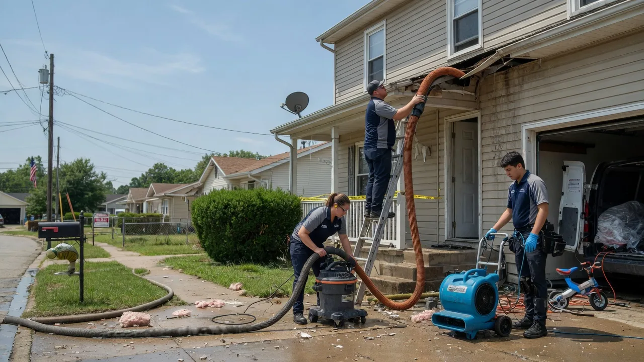 Water Damage Restoration in Papillion, NE near me
